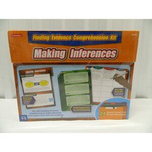 Lakeshore Making Inferences Kit Grade 4-5 W 24 Reading Passage Cards Act Mats